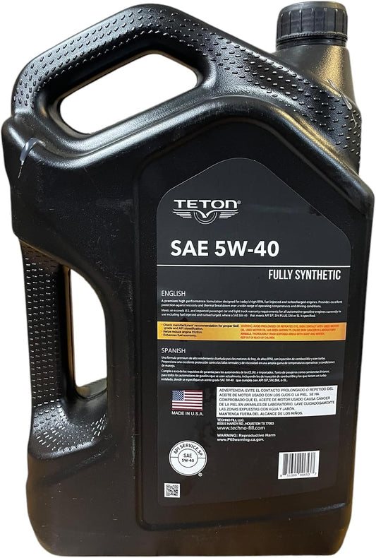 5W-40 Full Synthetic Extra Protection European Motor Oil API SP ACEA C3 5U.SQuarts 4.73L Made in USA (1)