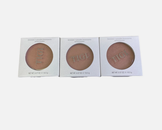 Lot of 3 TIGI Cosmetics Bronzer Glamour by TIGI for Women 0.37 Ounce