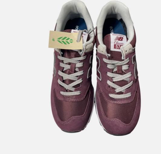 New Balance 574 Core Women's Burgundy Shoes US Size 10.5 Style Code WL574EVM