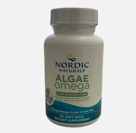 Nordic Naturals Algae Omega Plant Based EPA & DHA Dietary Supplements 60 count