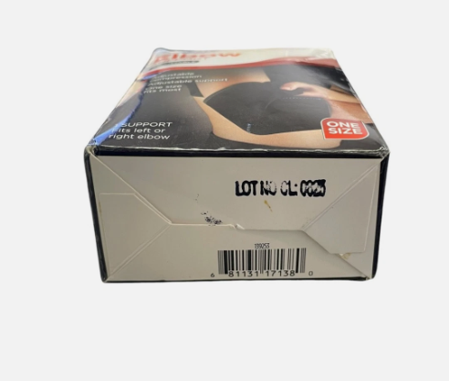 Lot of 4 Equate Elbow Support Adjustable One-Size Damaged Box (Open Box)