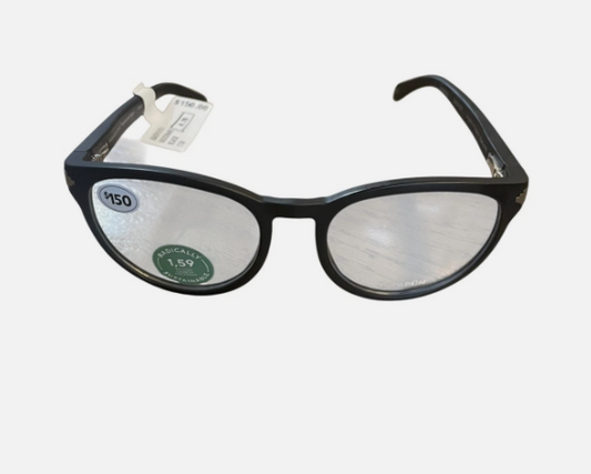 Karun Women's Ralún Round Frame Eyeglasses Black 54 19 142 KAOF0151 Italy Brand