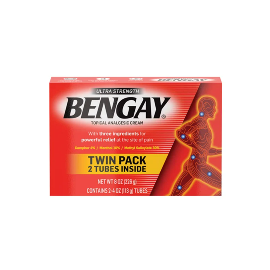 Bengay Ultra Strength Pain-Relieving Cream, 4 oz., 2 pk.
