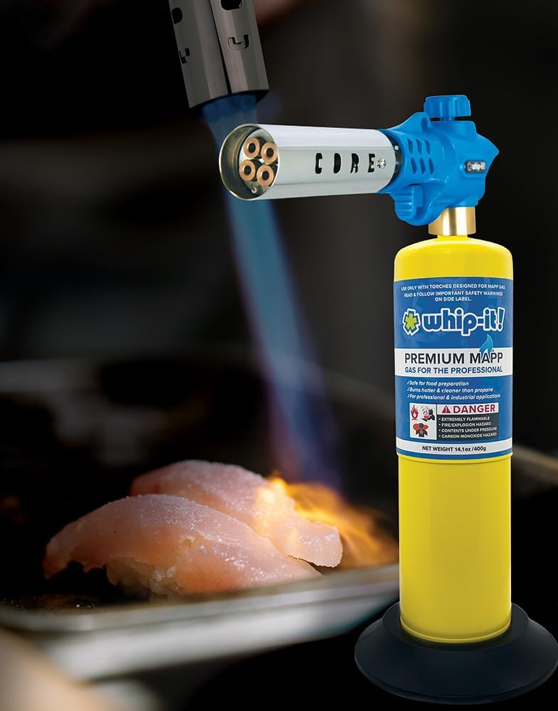 Core Pro 4 Brass Flame Lighters MAPP Propane Ultra Powerful Torch