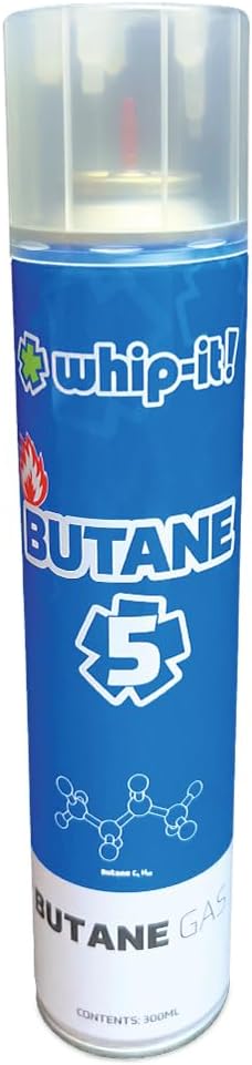 Whip-it! Whip-it! 300ml 5x Refined Butane Fuel 12 cans (1 case)