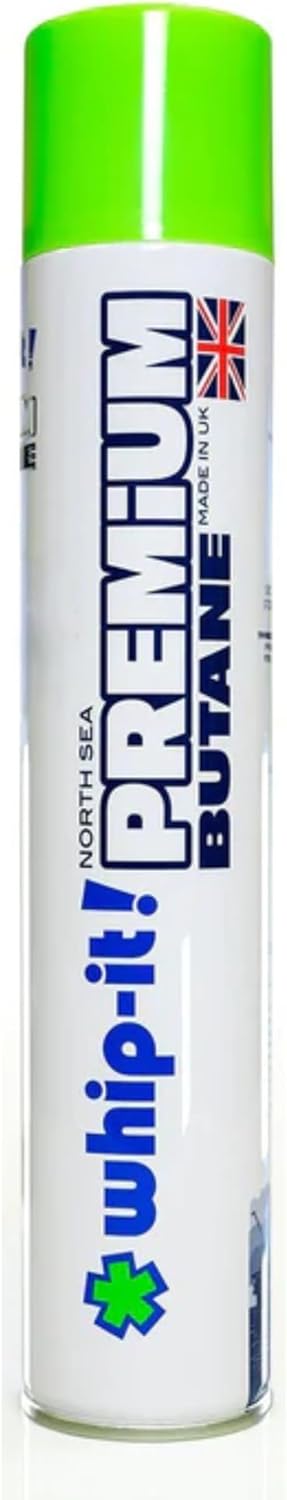 Whip-It! Premium Butane Can 420ml (4 Pack), Virtually Zero Impurities, in Supply Syndicate Packaging
