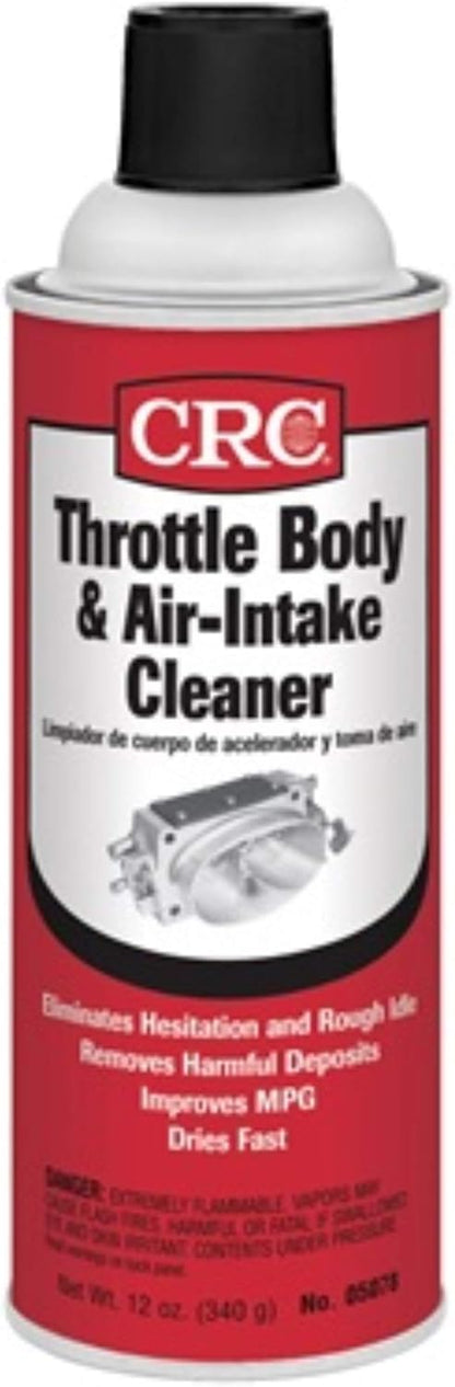 CRC 05078 Throttle Body and Air-Intake Cleaner - 12 Wt Oz.
