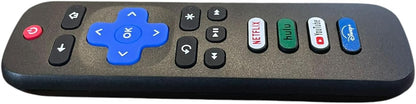 Lot of 2 Remote Controller Replacement Compatible with Roku TVs Netflix, Hulu, YouTube, Disney+ TV Remote Controller