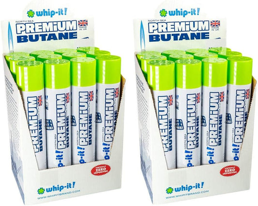 Whip-it! 400ml Premium Refined Butane Fuel Zero Impurities - 24 cans