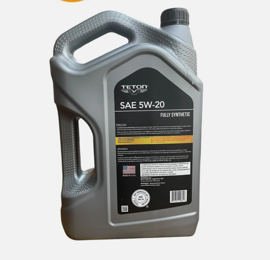 5W-20 Advanced Full Synthetic High Performance Advanced Motor Oil API SP ILSAC GF-6A 5 Quarts 4.73L Made in USA For Gasoline Engines (1)