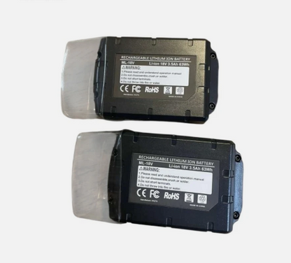 Energup 2Pack Lithium Rechargeable Battery With Charger For Milwaukee 48-11-1820