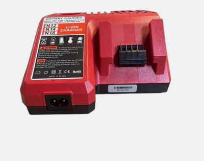 Energup 2Pack Lithium Rechargeable Battery With Charger For Milwaukee 48-11-1820