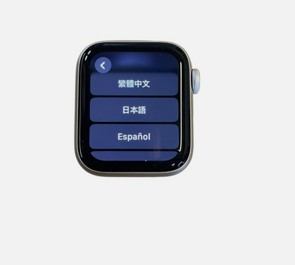 Apple Watch SE 2nd Gen (GPS) 40mm Aluminum Case w/ Starlight Sport Band MR9U3LL