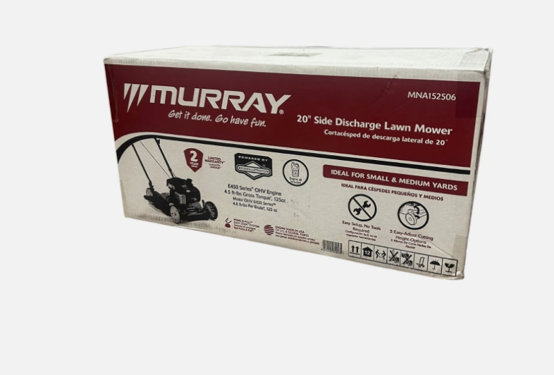 Murray 20” 125cc Push Walk-Behind Mower Prime EZ Starting System 5-Position