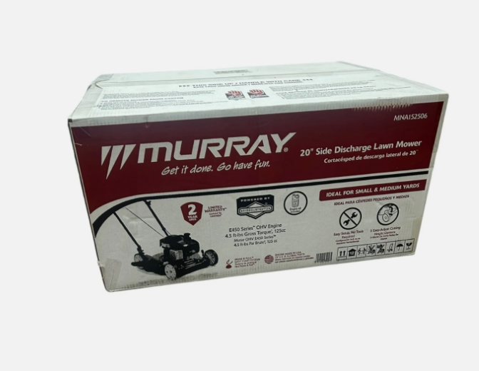 Murray 20” 125cc Push Walk-Behind Mower Prime EZ Starting System 5-Position