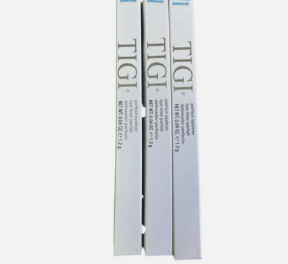 Lot of 3 TIGI Cosmetics Tigi Bed Head Perfect Eyeliner Peacock For Women 0.04 Oz