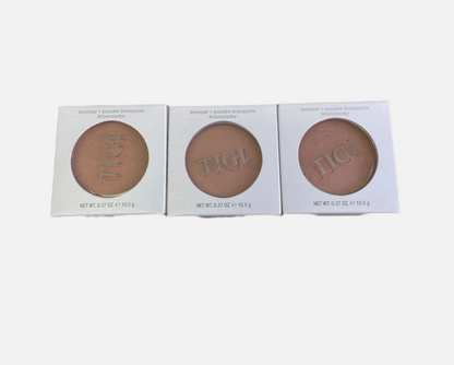 Lot of 3 TIGI Cosmetics Bronzer Glamour by TIGI for Women 0.37 Ounce