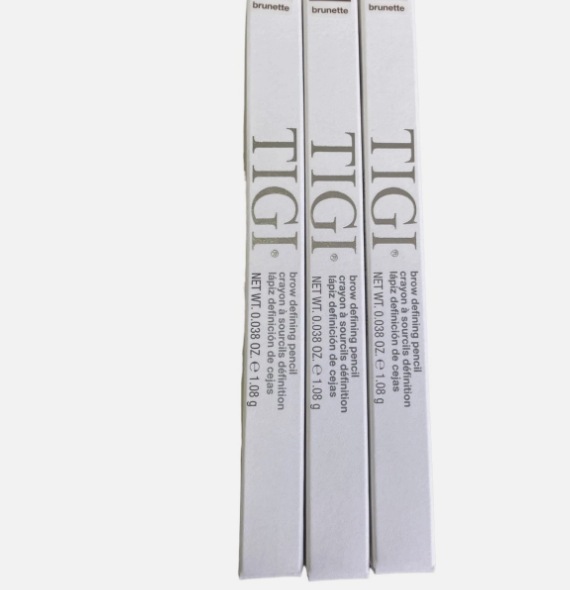 Lot of 3 TIGI Brow Defining Pencil Brunette 0.038 Oz Eyebrow Pencil