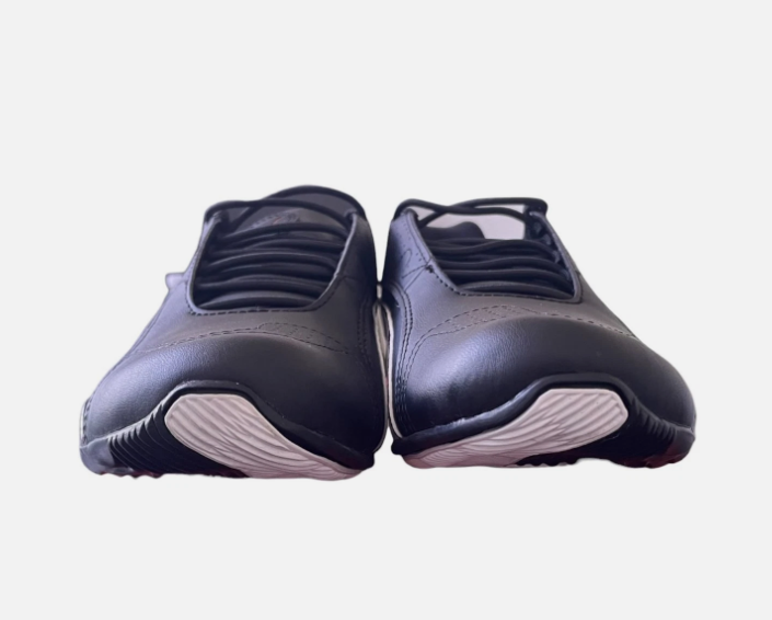 Puma Redon Bungee 38816702 Mens Black Leather Lifestyle Sneakers Shoes Size 9