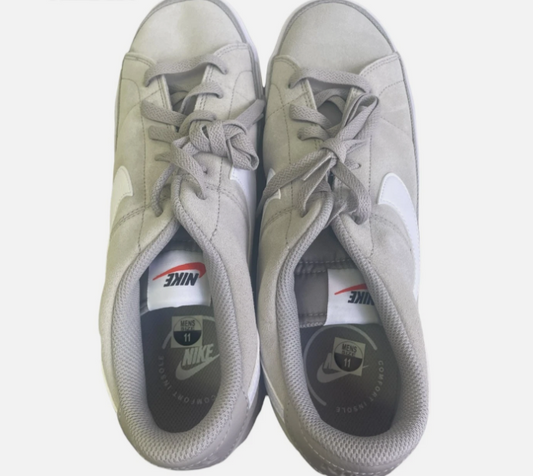 Nike Court Legacy Suede Cobblestone Sneakers Men DH0956-002 Size 11