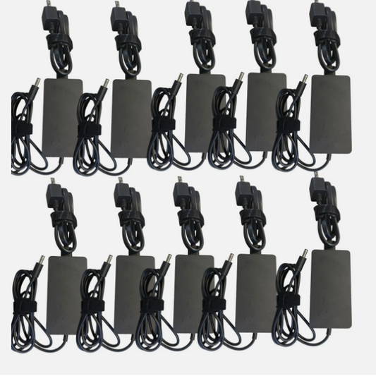 Lot of 10 Genuine OEM Microsoft 1627 AC Adapter Charger for Surface Pro 3 Dock C Used