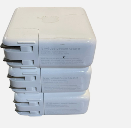 Lot of 3 Oem Genuine Apple 67W USB-C Power Adapter - A2518 MKU63AM/A