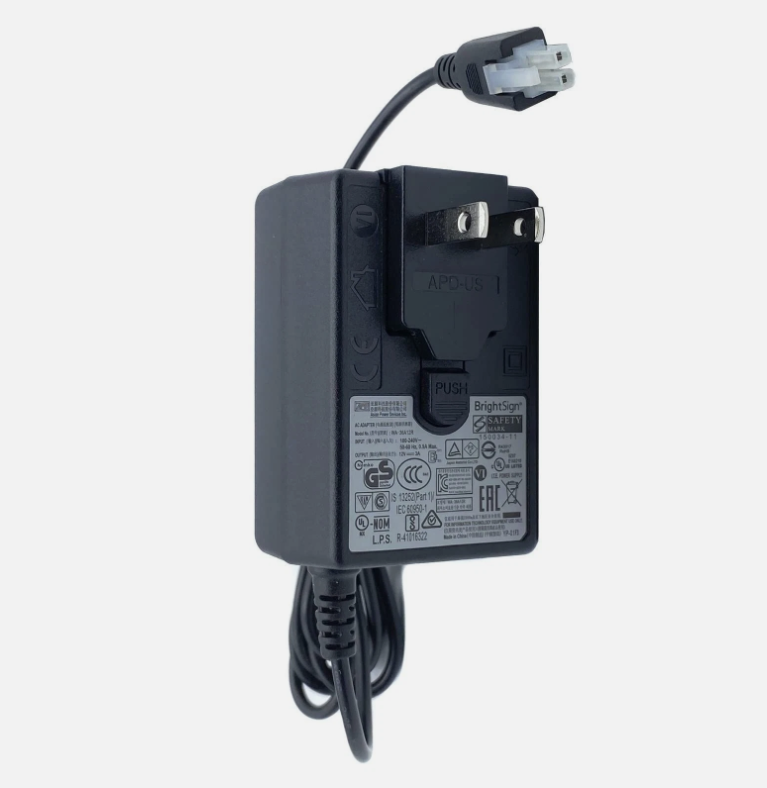 Oem Genuine Asia Power Device BrightSign WA-36A12R 12V 3A 36W Power Adapter