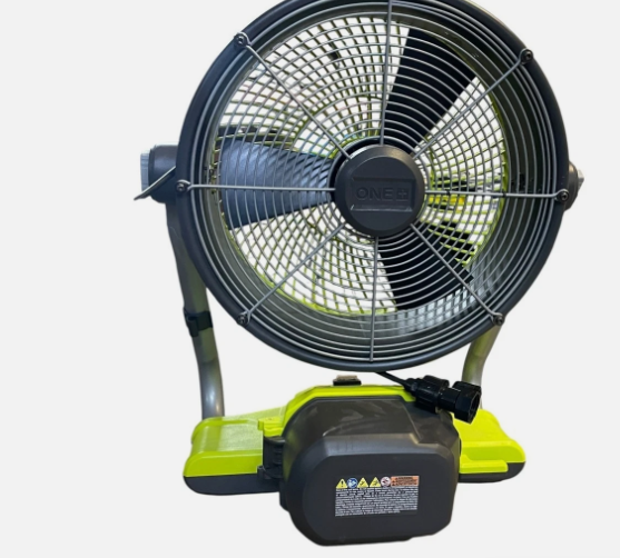 RYOBI PCL850B Hybrid WHISPER 12 in Misting Air Cannon Fan (Tool Only) No Box