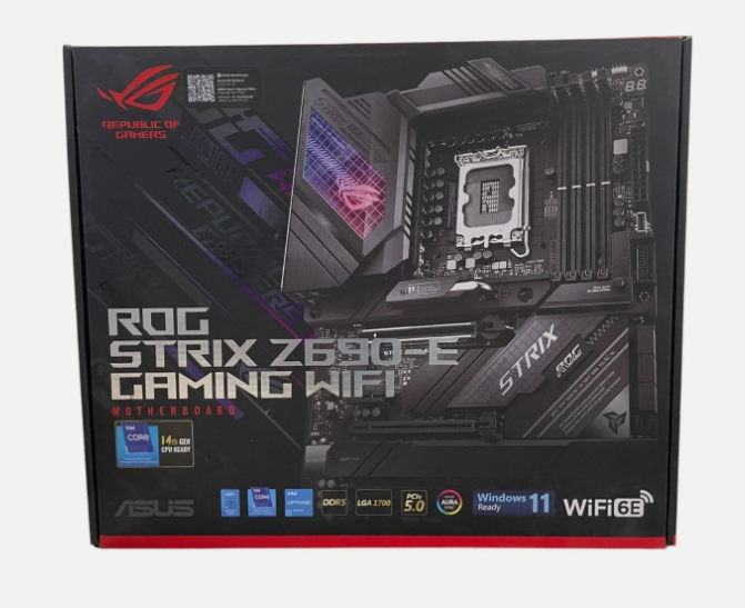 ASUS ROG Strix Z690-E Gaming WiFi 6E 1700 Intel 12th Gen ATX Gaming Motherboard