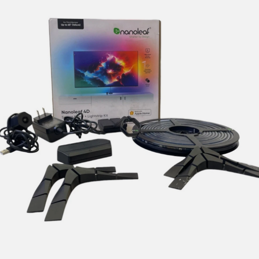 Nanoleaf 4D Screen Mirror Lightstrip Kit RGB LED TV Backlight Trimmable Sync