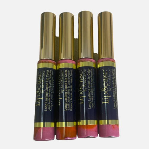 Lot of 4 LipSense SeneGence Liquid Lip Color Razzberry Long Lasting