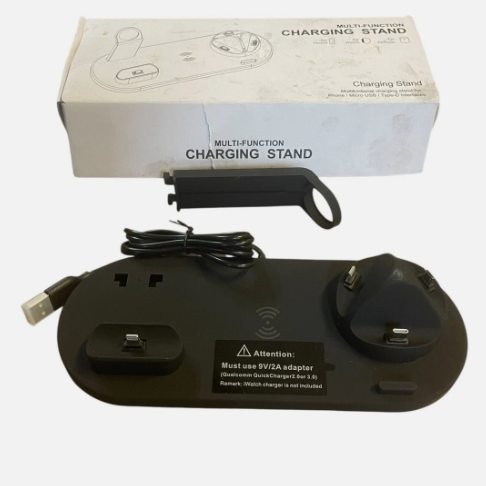5 in 1 Multi Function Charging Stand Wireless For iPhone and Samsung