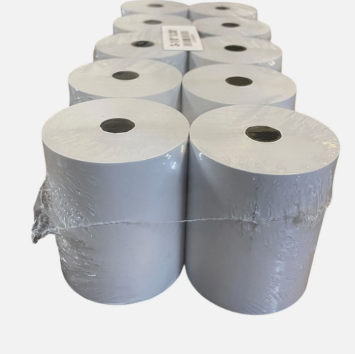 Tough Thermal Paper Register Rolls 80 MM x 70 MTRS 48 GSM 3-1/8" 230 10 Rolls