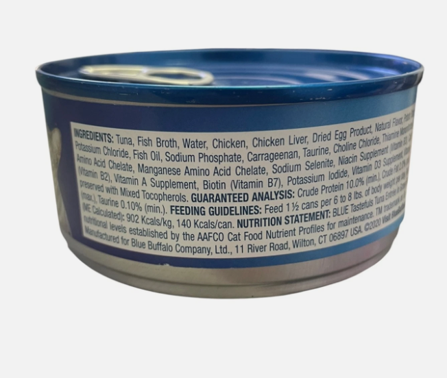 Tastefuls Tuna Entree In Gravy Flaked 5.5oz Cat Food Blue Buffalo