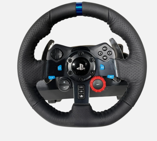 Logitech G29 Driving Force Racing Wheel w/ Pedals & Power Adapter PS5 PS4 PC