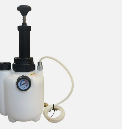 3L Manual Pressure Car Brake Bleeding Clutch Fluid Bleeder Kit Vacuum Tool Pump