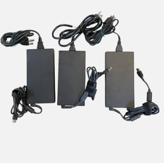 Lot of 3 Lenovo 230W Yellow Tip 20V 11.5A | ADP412 Power Adapter Laptop Charger