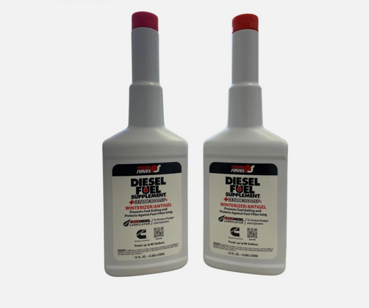 Lot Of 2 Power Service Diesel Fuel Supplement + Cetane Boost Winterizer 12fl oz