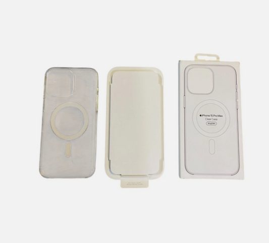 OEM Genuine Apple iPhone 15 Pro Max Clear Case with MagSafe