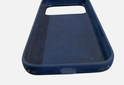 Apple Silicone Case with MagSafe for iPhone 17 Pro, Midnight (Blue)