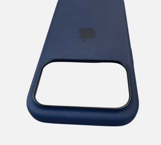 Apple Silicone Case with MagSafe for iPhone 17 Pro, Midnight (Blue)
