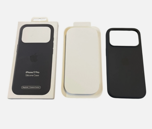 Apple iPhone 17 Pro Silicone Case with MagSafe – Black