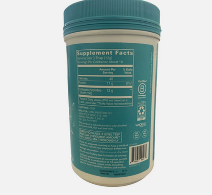 Vital Proteins Marine Collagen Powder Supplement
