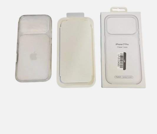 Lot of 4 OEM Genuine Apple iPhone 17 Pro Clear Case with MagSafe