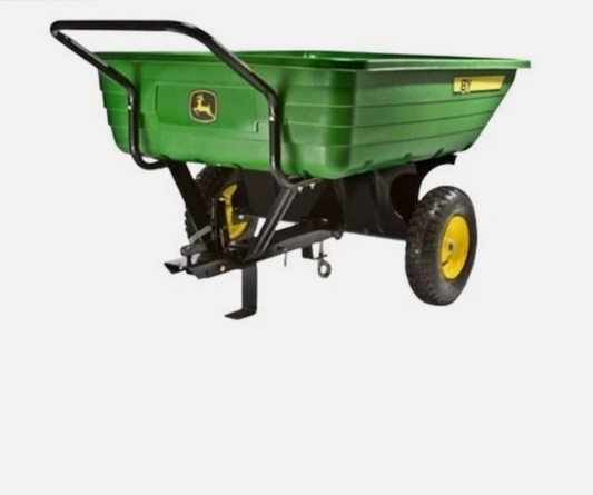 John Deere 8Y Convertible Utility Cart LP22755 300 lb Capacity Garden Lawn Wagon