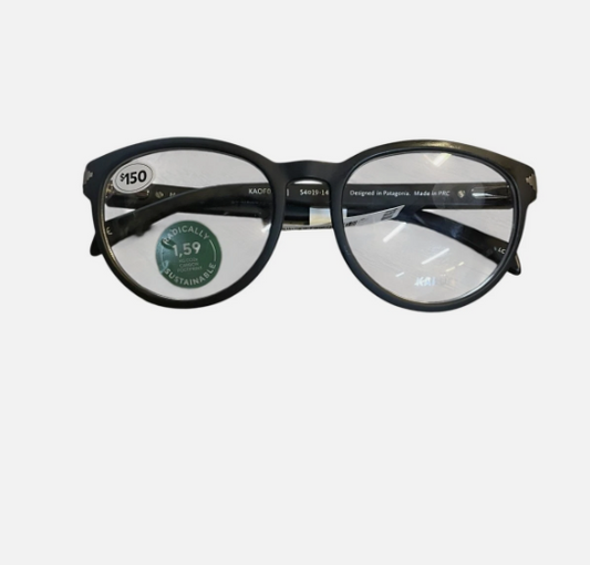 Karun Women's Ralún Round Frame Eyeglasses Black 54 19 142 KAOF0151 Italy Brand