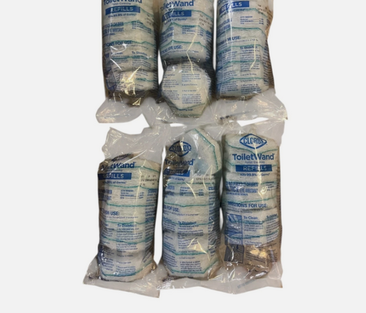 Clorox ToiletWand Disposable Toilet Cleaning 36 Refills + 1 Wand Rainforest Rush