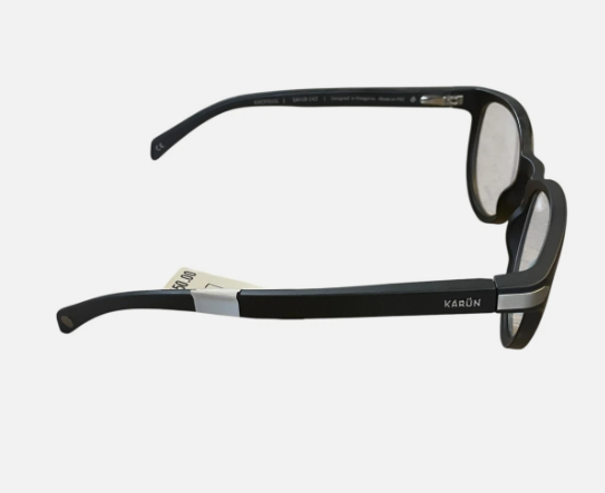 Karun Women's Ralún Round Frame Eyeglasses Black 54 19 142 KAOF0151 Italy Brand