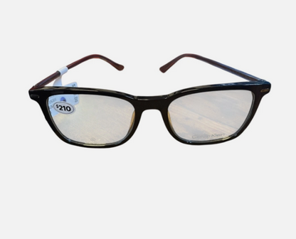 Calvin Klein Men's CK22541G Eyeglasses Square Frame Black 55-19-145