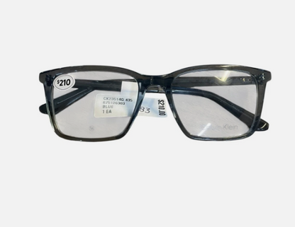 Calvin Klein Men's CK23514G 435 Eyeglasses Frames Blue 53-18-145